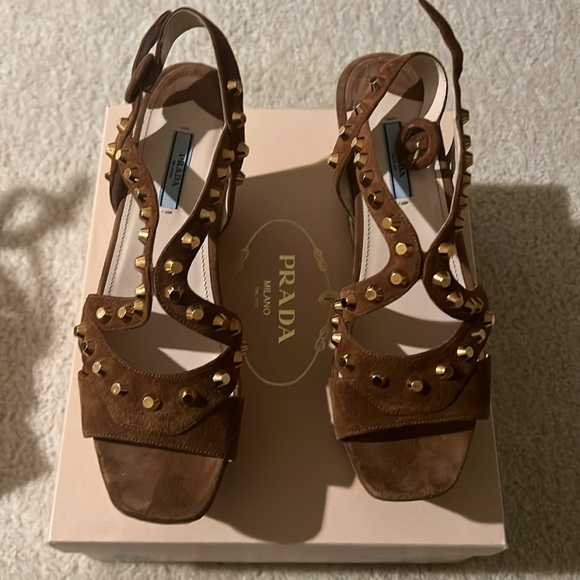 Prada wedges wore once - Picture 2 of 4